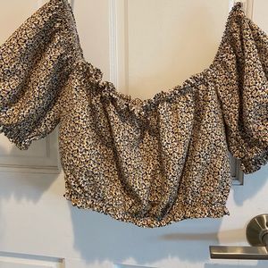 Princess Polly off the shoulder crop top